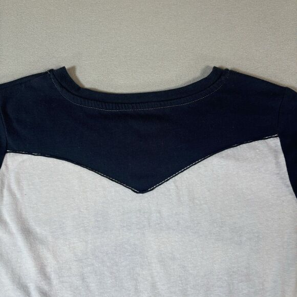 ARIAT Ladies Ranch Flowers Raglan Shirt Size Medium Cowgirl Western Classic Fit - Picture 7 of 9